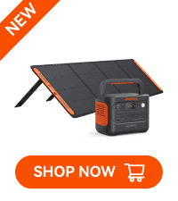 Jackery 1000 Plus Solar Generator, 1264Wh Portable Power Station with 2xSolarSaga 100W Solar Panels, 2000W Output Expandable Home Backup Power for Off-grid Living, Outdoor Camping and Exploration