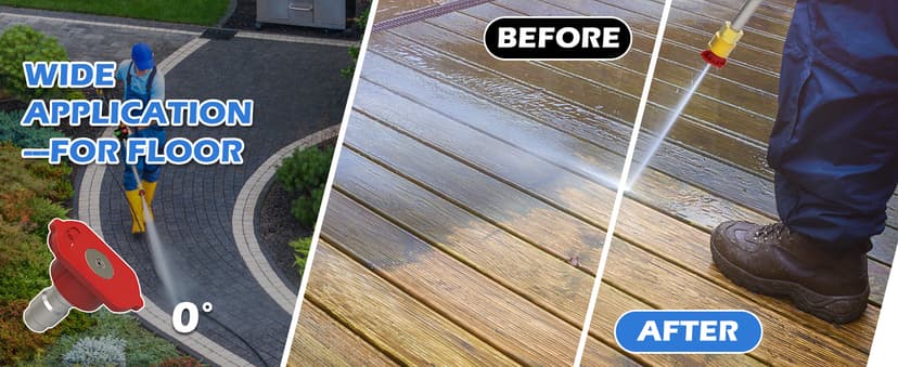 Electric Pressure Washer, 4200PSI 2.8GPM, Foam Cannon, 4 Nozzle Tips, 20 FT Hose, 35FT Power Cord, Strong Power Washer with Anti-Tipping Technology for Cars, Garden, Fences, Patios, Driveways