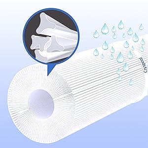 Cryspool® 04072 Filter Compatible with PRB25-IN Hot Tub Filter, C-4326, FC-2375, 3005845, R172327, R173429, 33521, 25392, 817-2500, 5X13 Drop in Spa Filter, 2 Pack