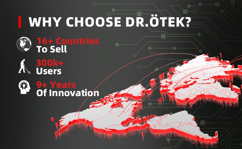 DR.ÖTEK Metal Detector for Adults Professional, Pinpoint Metal Detector Waterproof Gold and Silver, Higher Accuracy, Bigger LCD Display, Strong Memory Mode, 10" IP68 Coil, New Advanced DSP Chip