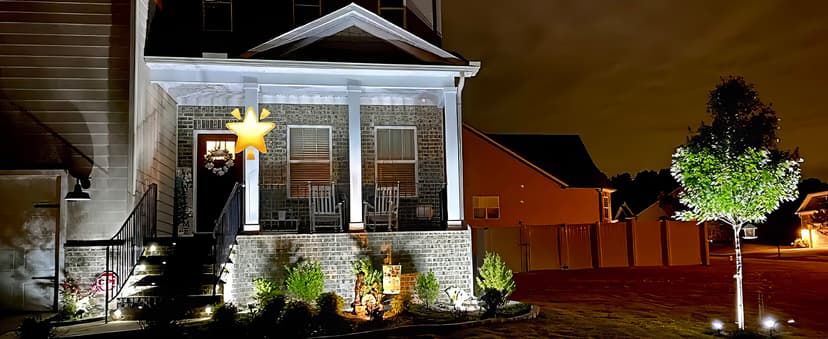 NYMPHY Solar Lights Outdoor Waterproof IP68, 56 LED 3 Lighting Modes Solar Powered Garden Yard Spot Solar Lights for Outside Landscape- 4 Pack (Cool White)