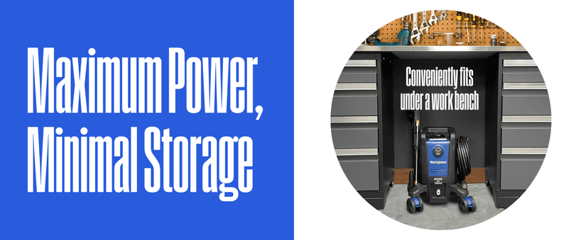 Westinghouse ePX3500 Electric Pressure Washer, 2500 Max PSI 1.76 Max GPM with Anti-Tipping Technology, Onboard Soap Tank, Pro-Style Steel Wand, 5-Nozzle Set, for Cars/Fences/Driveways/Home/Patios