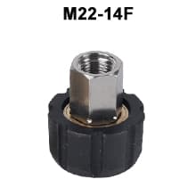 Sewer Jetter Kit for Pressure Washer, 50 FT 5800 PSI Drain Cleaner Hose with Universal M22-14mm and 1/4" Connector, 2 Sewer Jetting Nozzles, High Pressure Washer Hose for Karcher Bosch