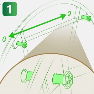 Lamir Heavy Duty Metal Garden Hose Reel with Tool Storage Basket, Wall Mount for Outer Yards and Garden Lawns