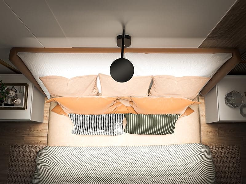 deeloop LED Wall Mounted Reading Light for Bed, Book Light for Wall Bedside Lamp with USB Output, 4 Hour Auto-Off Timer Lights,Eye-Caring Reading Lamp with 5 Dimmable 360° Gooseneck Headboard Light