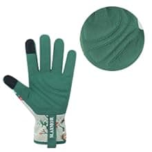 Leather-Gardening-Gloves for Women -Thorn-Proof Work-Gloves for Weeding, Digging, Planting,Pruning Yard garden Gloves