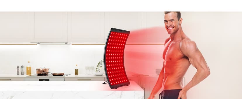 Red Light Therapy for Face,Infrared Red Light Therapy Lamp for Body,Red Light Panel for Back Device Skin Care at Home Muscles,Joints