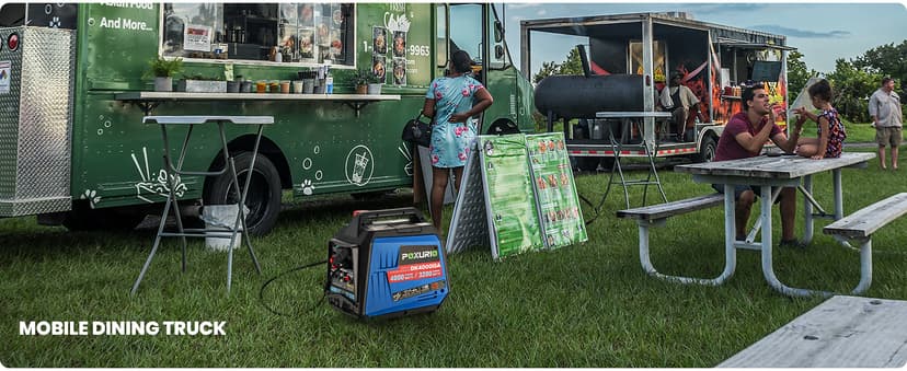 4000 Watt Inverter Generator, 120V Gas Powered Generator Super Quiet, RV Ready/EPA for RV, Camping and Home