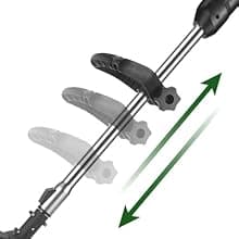 Cordless Lawn Trimmer Weed Wacker - 21V Lawn Mower Grass Edger with 2.0Ah Li-Ion Battery Powered & 3 Cutting Blade Types, Compact Power Tool for Lawn Yard Work……