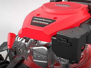 PowerSmart Lawn Mower Gas Powered, 18-Inch 144cc Engine 3-in-1 Walk-Behind Push Lawn Mower, Oil Included