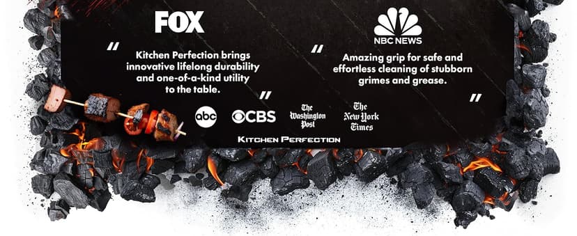 Kitchen perfection Silicone Smoker Oven Gloves -Extreme Heat Resistant BBQ Gloves -Handle Hot Food Right on Your Smoker Grill Fryer Pit|Waterproof Oven Mitts Grill Gloves |Superior Value Set+3 Bonuses