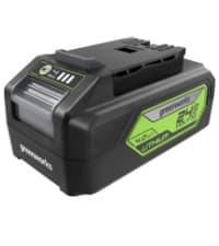 Greenworks 48V (2 x 24V) 17" Brushless Cordless (Push) Lawn Mower, (2) 4.0Ah Batteries and Dual Port Rapid Charger Included