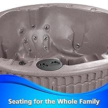 Outback Hot Tub, Fits 6 People, Standard Outlet Compatible, 20 Massage Jets, Cover Included, Made in USA, Aqualife by Strong Spas