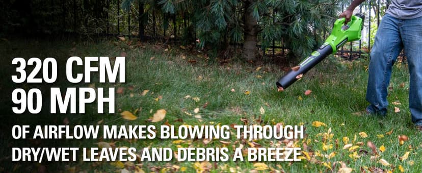 Greenworks 48V (2x24V) High - Performance Cordless Yard Tool Combo: 21" Self - Propelled Lawn Mower, 12" Trimmer & Blower, with 3 Batteries & 2 Chargers