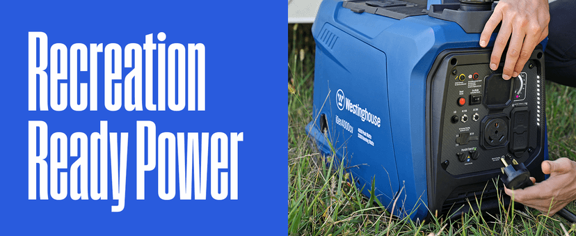 Westinghouse 4000 Peak Watt Super Quiet Portable Inverter Generator, Wheel & Handle Kit, RV Ready 30A Outlet, Gas Powered, CO Sensor, Parallel Capable