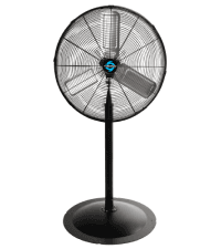 Tornado - 20 Inch High Velocity Metal Oscillating Pedestal Fan 5250 CFM - Commercial, Industrial Use Water-Resistant