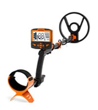 SUNPOW Metal Detector Pinpointer for Adults & Kids, Fully Waterproof, 360°Detection Handheld Pin Pointer Wand with LCD Screen, 3 Modes (Buzzer, Vibration,Sound) for Treasure Hunting- OTMD08