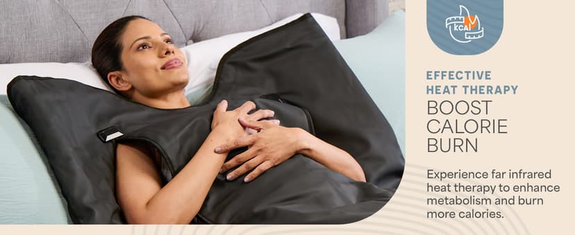 LifePro Infrared Sauna Blanket for Detox & Relaxation – Portable Far Infrared at Home Sauna for Detox, Muscle Tension Release, and Recovery – RejuvaWrap Series with Adjustable Heat Settings