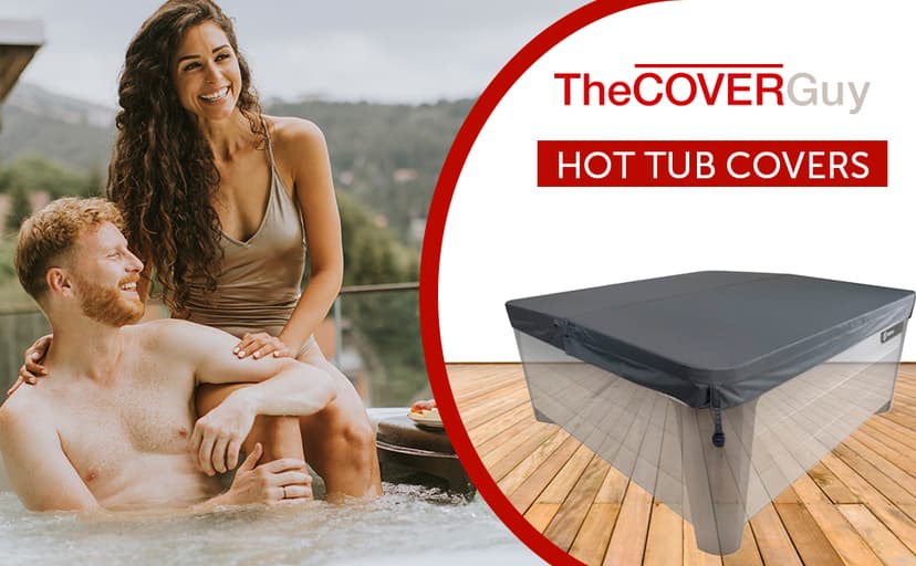 The Cover Guy Premium Hot Tub Cover | Custom Made Replacement Spa Cover | Energy-Saving Hot Tub Covers Built for All Climates | 6, 5, or 4 inch Taper