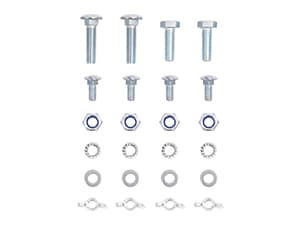 Hiller Furrower Kit for Rear Tine Tiller W/Adjustable Wing Fit for Land Reclamation 3 Kinds Connection Red Steel Replacement for 15683 Hiller-Furrower