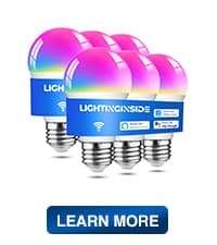 Smart Light Bulbs 75W Equivalent, 1100LM 12W RGBCW BR30 E26 Recessed Flood Light Bulb Compatible with Alexa/Google Assistant/Smart Life, No Hub Required, 2.4G WiFi, ETL Listed, 4PCS