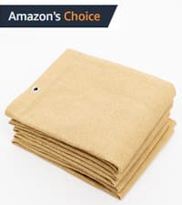 LOVE STORY Waterproof 10'x10' Rectangle Sand Sun Shade Sail Cannoy UV Resistant for Outdoor Patio Garden Backyard (We Make Custom Size)