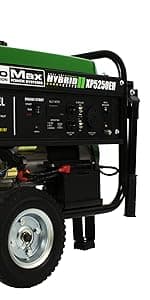 DuroMax XP5500EH 5,500-Watt Dual Fuel Portable Generator - Gas & Propane, Electric Start, RV & Emergency Ready