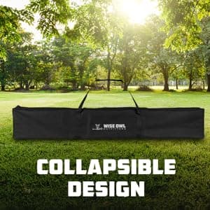 Wise Owl Outfitters Portable Hammock Stand, 106x42, 440lb Capacity - Sports & Outdoors