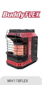 Mr. Heater MH4B-Massachusetts/Canada Portable LP Heater , Red