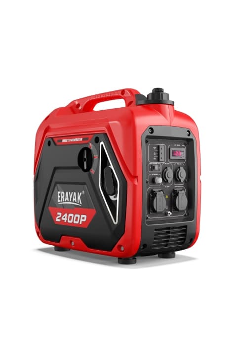 ERAYAK 4500W Portable Inverter Generator for Home Use, Super Quiet Small Generator for Camping Outdoor Emergency Power Backup, Gas Powered Engine, EPA Compliant