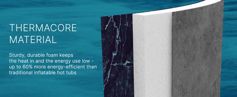 Bestway SaluSpa Toronto Smart AirJet Plus Hot Tub with App Control, 7 Person Capacity, Pool Cover, Spa Pump, 5 Pillows, and Repair Patch, Brown