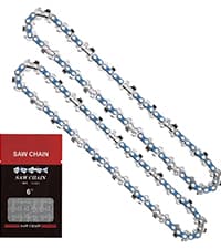 Saker Mini Chainsaw,6 Inch Portable Electric Chainsaw Cordless, Small Handheld Chain saw for Tree Branches,Courtyard, Household and Garden,By 2PCS 20V 1500mAh Batteries,Extra 3 PCS Chain