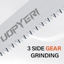 Folding Hand Saw, 8 Inch Heavy Duty High Carbon Steel Blade for Smooth Cutting, Camping, Gardening, Tree Pruning, Wood Cutting, Compact Design with Non-Slip Ergonomic Handle for Outdoor Use