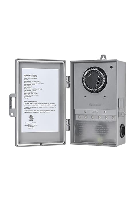 DEWENWILS Pool Pump Timer, Outdoor Smart WiFi Box, Heavy Duty 40A 240VAC 3HP Wireless Controller Timer for Pool, Water Heater, Compatible with Smart Phone, Alexa, Google Assistant, ETL Listed