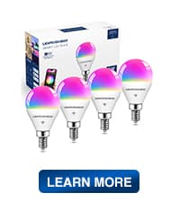 Smart Light Bulbs 75W Equivalent, 1100LM 12W RGBCW BR30 E26 Recessed Flood Light Bulb Compatible with Alexa/Google Assistant/Smart Life, No Hub Required, 2.4G WiFi, ETL Listed, 4PCS