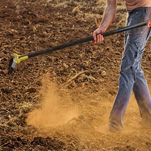 BsBsBest Scuffle Hoe Garden Tool, Stirrup Loop Hoe with 54 Inch Adjustable Long Hand, Great for Weeds in Backyard,Vegetable Garden