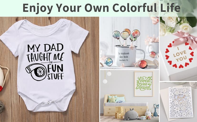 Sooez Weeding Tools for Vinyl, 6PCS Basic Tools Set for Cricut, Precision Craft Vinyl Tool Kit, Scoring Stylus/Weeder/, Scraper/Spatula/Tweezers/Scissors for Vinyl,Paper & Iron-on Projects,Mint Green