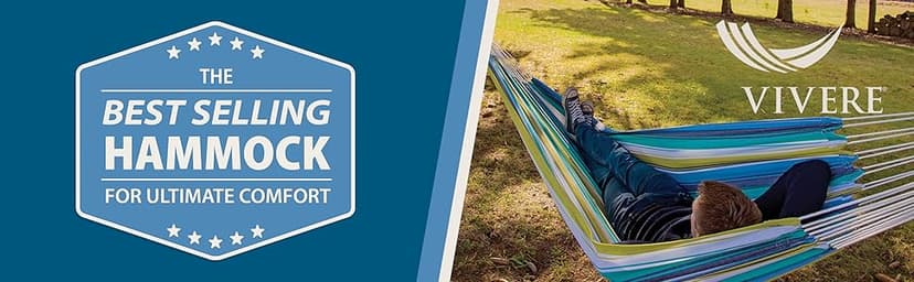 Vivere Nylon Eco-Friendly Hammock Tree Strap Set - 250 lb Weight Capacity