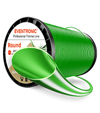 Weed Eater String, Eventronic 095 Trimmer Line of 150-Feet, Trimmer Line for Universal Replacement, Twist Weed Wacker String Fits Medium& Heavy Grass&Weeds, String Trimmer Line of Yellow Premium Nylon