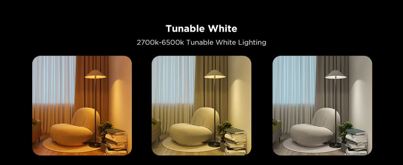 Govee BR30 Smart Light Bulbs, Works with Matter, Alexa and Google Assistant, LED Light Bulb, WiFi RGBWW Color Changing Flood Light Bulbs, Recessed Can Light Bulb, 2.4Ghz only, 850 Lumen, 4 Pack