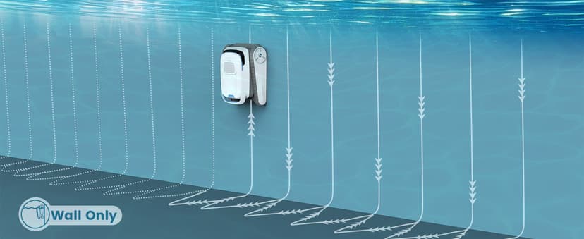 AIRROBO Pool Vacuum for Inground Pools, Smart Navigation Pool Cleaner Robot, Wall Climbing Pool Cleaner, Cleans Pool Floors, Walls & Waterline, 120 Min Run Time, for Above Ground & Inground Pools