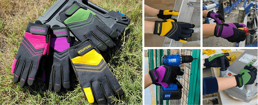 Thorn Proof&Puncture Resistant Gardening Gloves with Grip,Garden Gloves for Women, Leather Work Gloves,Gifts