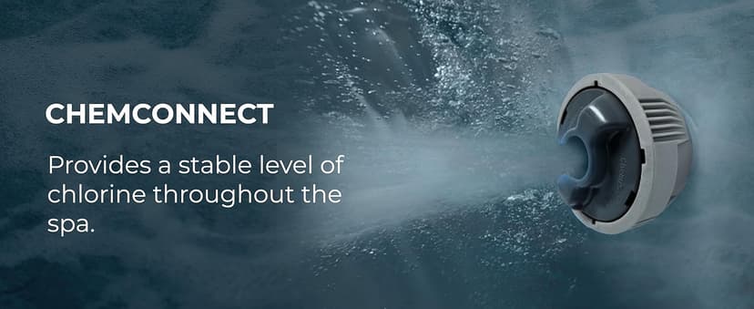 Coleman Miami AirJet Large Round 2 to 4 Person Inflatable Hot Tub Portable Outdoor Spa with 120 AirJets and EnergySense Cover, Black