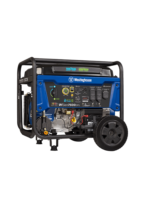 Westinghouse 12500 Peak Watt Tri-Fuel Home Backup Portable Generator, Remote Electric Start, Transfer Switch Ready, Gas, Propane, and Natural Gas Powered