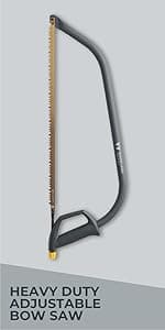 Woodland Tools Co. D-Handle Pruning Saw - Durable Gardening Saw with Ergonomic Grip for Branch Trimming and Deadwood Cutting