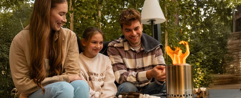 Smokeless Tabletop Fire Pit Outdoor - 8 Inch Mini Fire Pit, Wood Pellet Table Top Firepit, Portable Table Top Pit for Outside Patio, Small Pits Patio Heater Stove, Tabletop Firepit