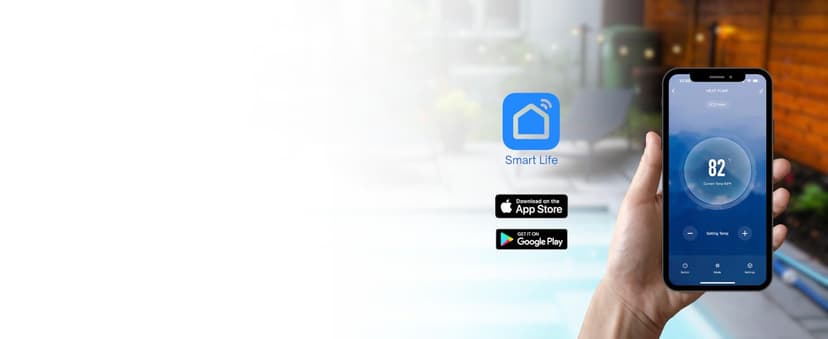 FibroPool Swimming Pool Heat Pump – Full Inverter Electric Heater – FH285-i for Pools up to 17,500 Gallons – for Above Ground and In Ground Pools and Spas – High Efficiency, No Gas or Propane Needed