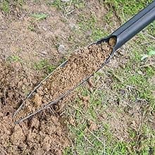 Willow Leaf-Shaped Garden Trowel Tool 12-inch Hand Shovel High-Carbon Steel Material One-Piece Forged Heavy Duty Manual Tool Potting Digging Transplanting Planting Weeding (Grey)