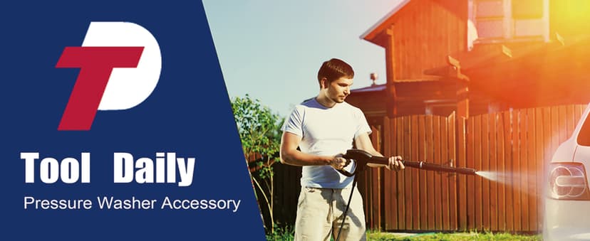 Tool Daily Dual-Function Undercarriage Cleaner, 24 Inch, Water Broom for Pressure Washer with 7 Nozzles, Under Car washer Attachment, 3 Pcs Extension Wand, 4000 PSI