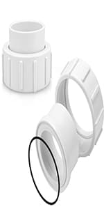 R0446000 Pool Pump Pipe Plug with O-Ring Replacement for Jandy Filter Pumps, Polaris Booster Pump & Water Purification System, Pool Spa Heater Drain Plugs (2 Pack)